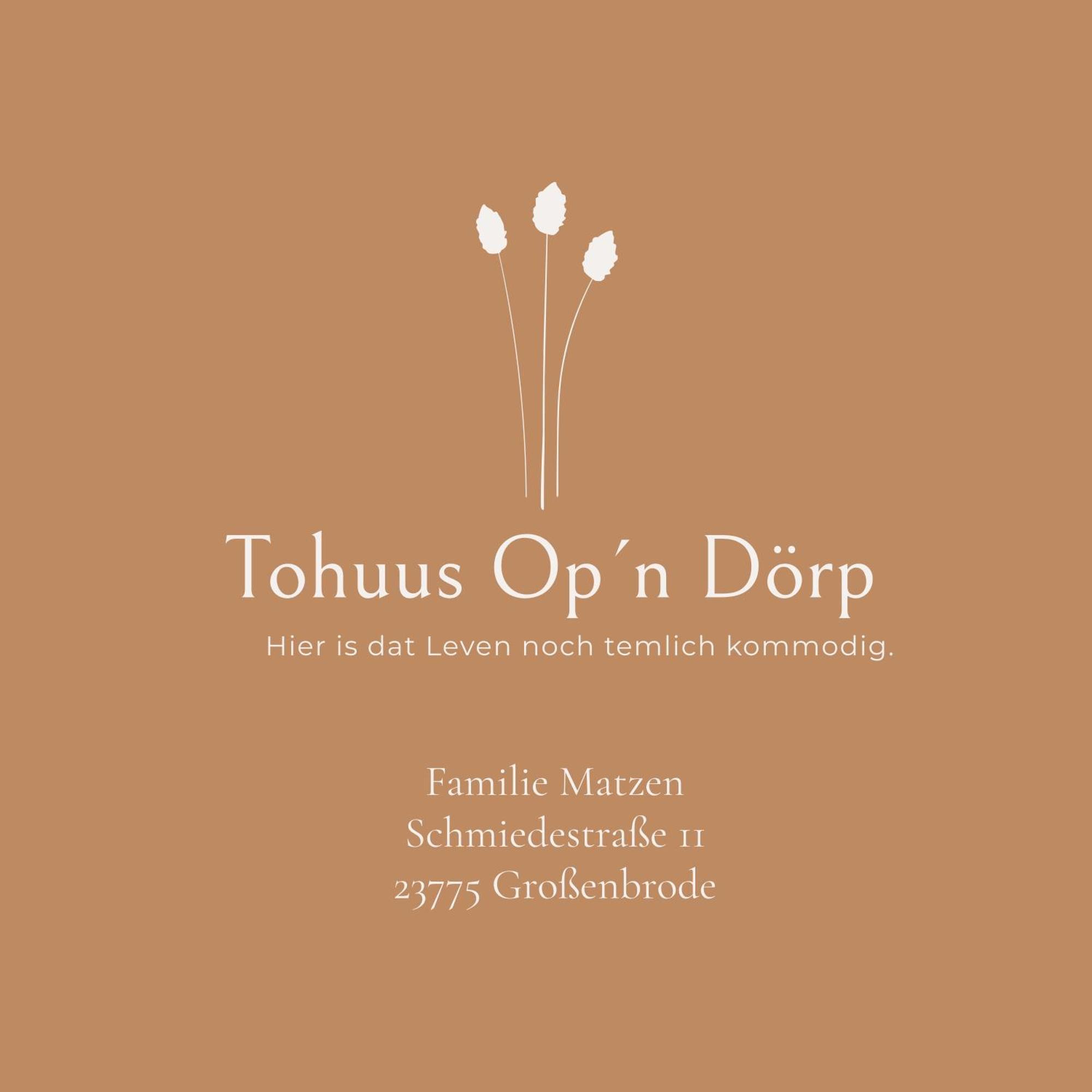 Appartement Tohuus Op'N Doerp à Großenbrode Extérieur photo